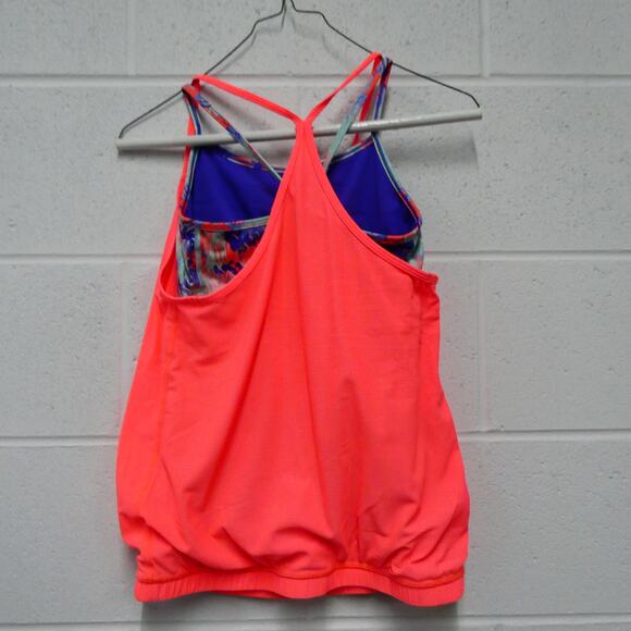 Ivivva‎ girls l/xl activewear top shirt layered sleeveless - Picture 3 of 5